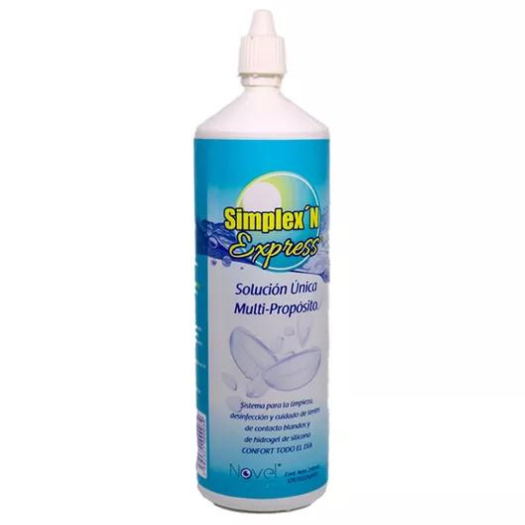 SOLUCION PARA LENTES DE CONTACTO 240ML (SIMPLEX N)
